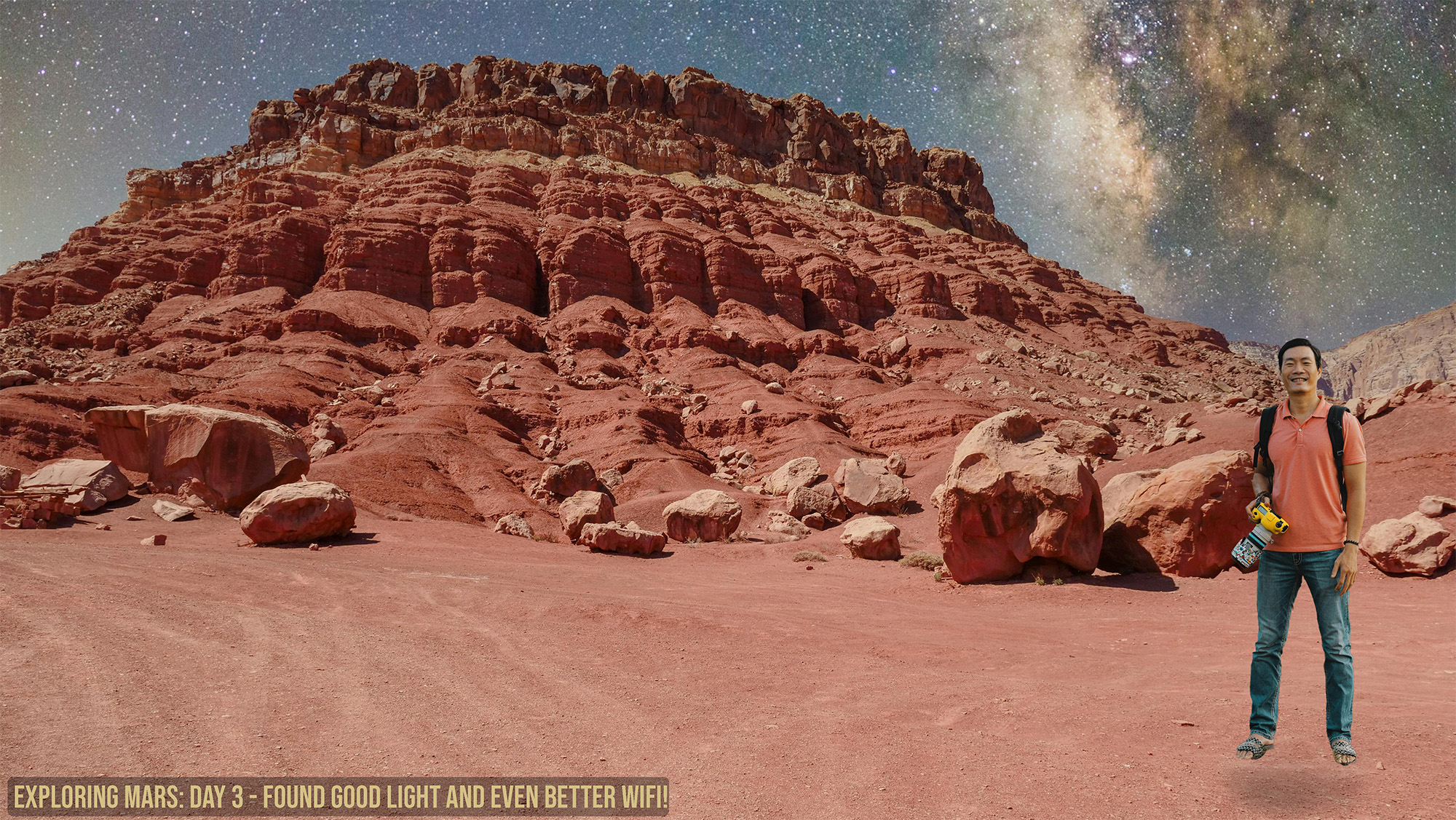 Mars Composite — With Caption